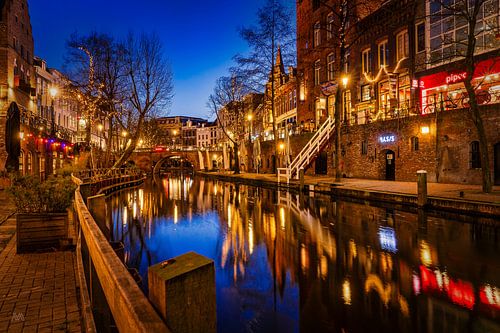 Utrecht - Oude Gracht at Night