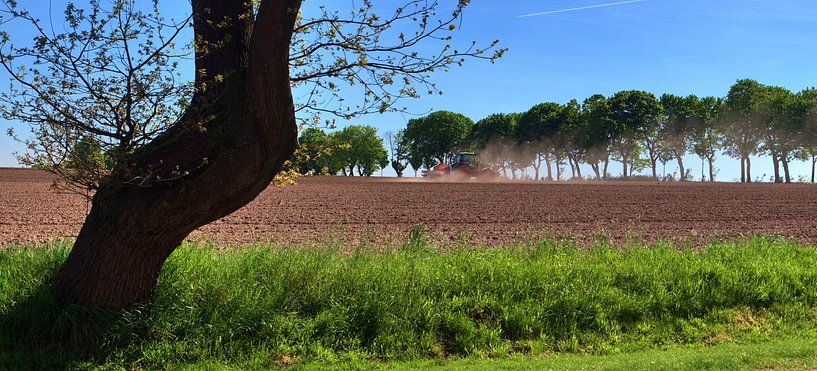 Fermier au travail par Edgar Schermaul
