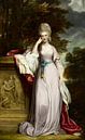 Anne, Viscountess Townsend, Later Marchioness Townshend, Joshua Reynolds von Meisterhafte Meister Miniaturansicht