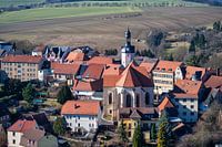 A view from Mansfeld Castle in Saxony-Anhalt