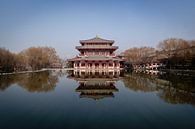 Traditionele Chinese tempel in Xi'an van Thijs van den Broek thumbnail