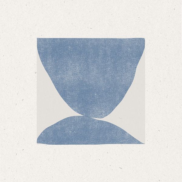 Blaue Symmetrie von THE MIUUS STUDIO