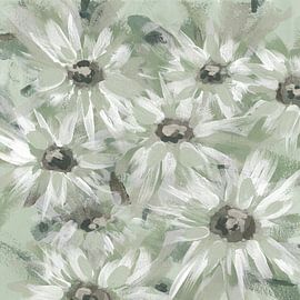 Zarte Salbeiblüten von Lori Ann Folz