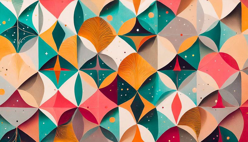 Formes et motifs avec des couleurs par Mustafa Kurnaz