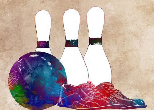 Bowling sport kunst #bowling #sport
