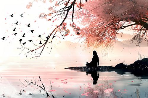 spiritueel aziatische kunst japan