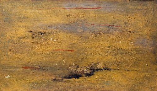 Modern Abstract Het laatste goud Sander Veen