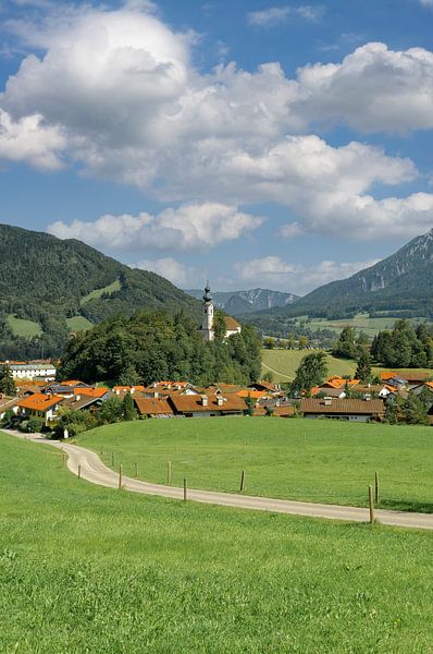 Ruhpolding im Chiemgau,Bavaria,Germany by Peter Eckert