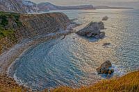 Lever de soleil à Mupe Bay avec les falaises