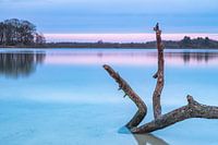 Sunset at the Galder lakes