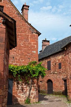 The red village Collonges la rouge in france by ChrisWillemsen