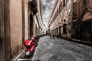 In de straten van Siena van Denis Feiner