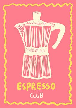 Espresso Club Pink Up van Studio Dolci