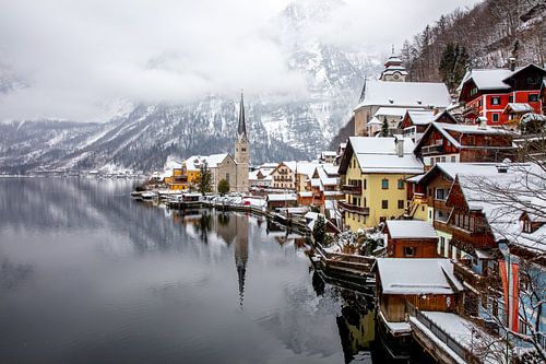 Hallstatt en hiver