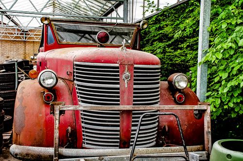 Ladderwagen uit 1946 Americain La France
