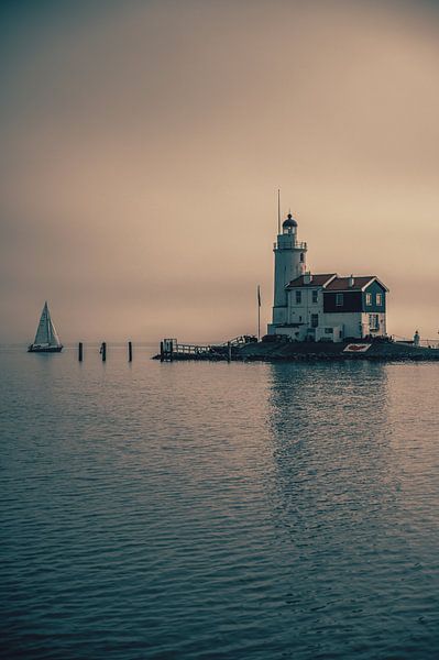 Leuchtturm Pferd von Marken von Bram Mertens