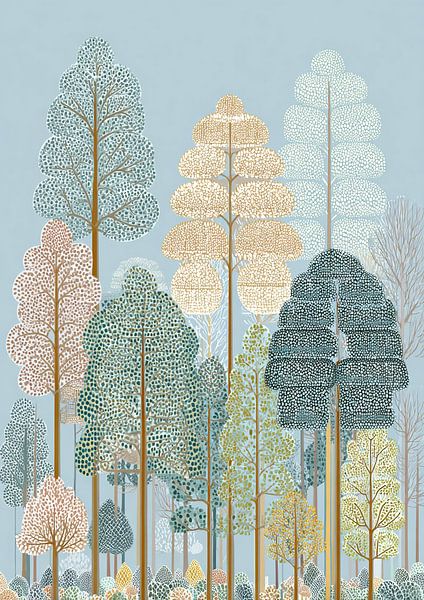 Trees Green | Tree Dance by Flower Studio