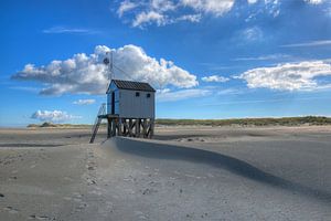 Drenkelingenhuisje op het eiland Terschelling