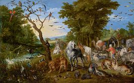 The Entry of the Animals into Noah's Ark, Jan Brueghel the Elder