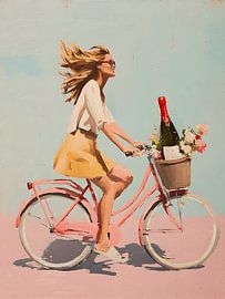 Summer Bicycle Tour with Flowers by Gypsy Galleria