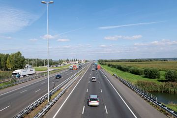 A50 motorway by Richard Wareham