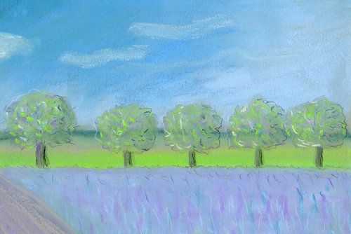 Spring trees – Pieterpad
