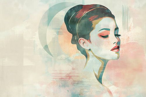 Abstract Painting Woman
