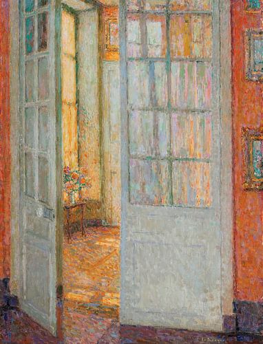 De zon in de ramen, Henri Le Sidaner