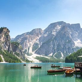 Lago di Braies van Tom Klerks