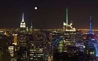 New York vanaf Top of the Rock in kleur van Teuni's Dreams of Reality thumbnail
