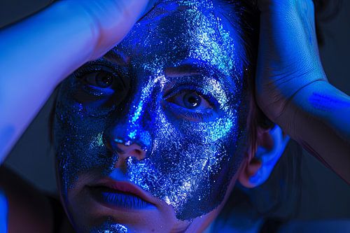 Portret met Van Gogh invloed