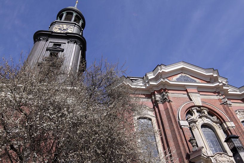 Frühling am Hamburger Michel van Marc Heiligenstein