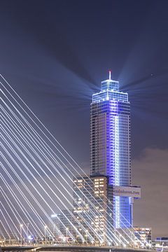 Rotterdam harbour tower by Bob Vandenberg