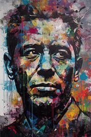 Men's face abstract by Imagine