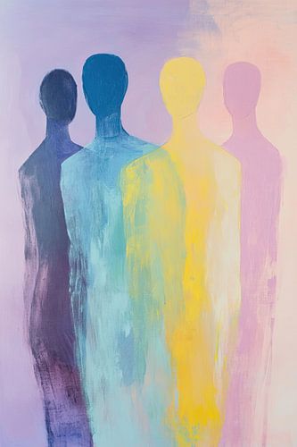Figures lumineuses | Formes abstraites en couleurs