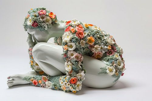 kunst met bloemen