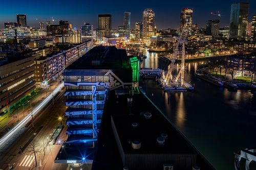 Skyline van Rotterdam