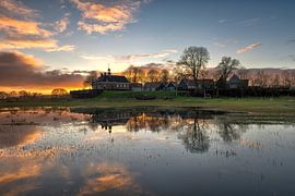 District intermédiaire de Schokland avec Enserkerk