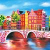 Peinture Amsterdam 2 sur Caprices d'Art