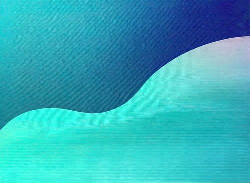 Bleu Turquoise sur Collection Moderne