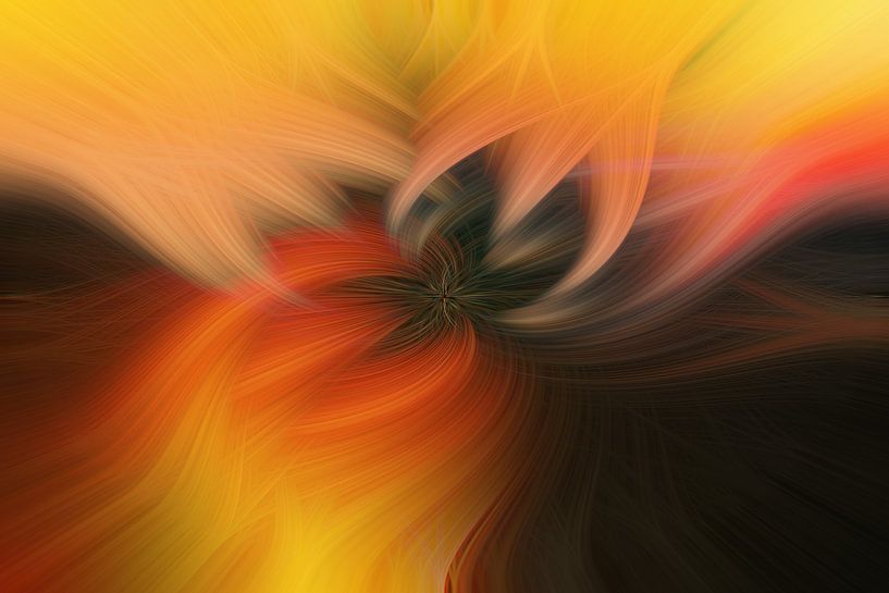 Abstracte Photoshop creatie van Henk Meijer Photography