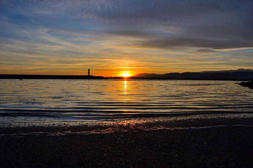 the sun is almost down by Ger Nielen