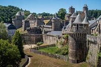 Het indrukwekkende kasteel van Fougeres