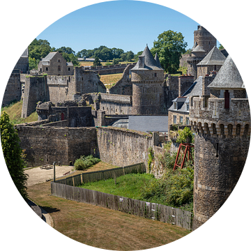 Het indrukwekkende kasteel van Fougeres