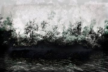 De Biesbosch National Park, the bank #01 by Peter Baak