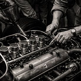 Hands of Speed – Vintage Racing Engine Ritual by Dodik Hariyono