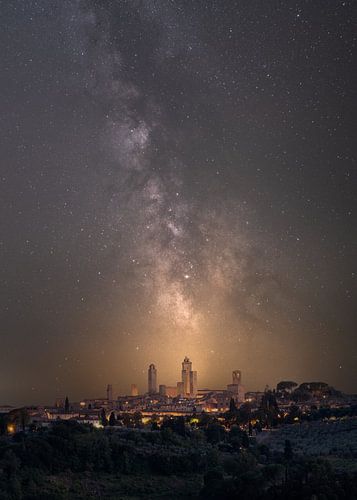 Melkweg San Gimignano