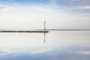 Lake Grevelingen in the clouds