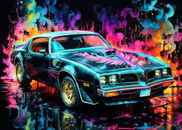 1977 Pontiac Firebird Trans Am Neon by MIROKKU
