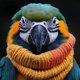 Aras im Winterkleid von Ton Kuijpers